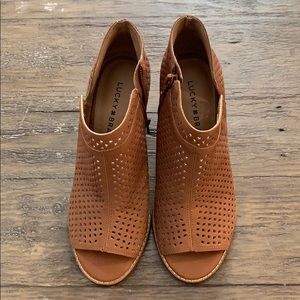 Lucky Brand wedge bootie from Sole Society
